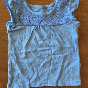 Blue Lace Shirt Jumping Beans